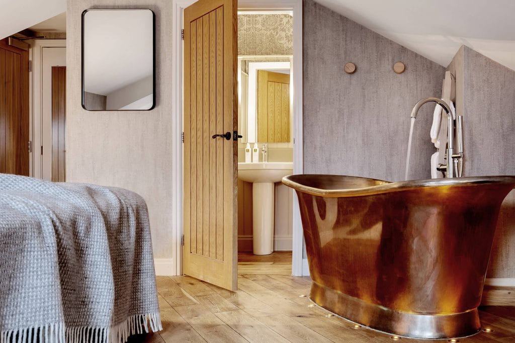 The Attic Room at The Langdale Hotel & Spa in the Lake District