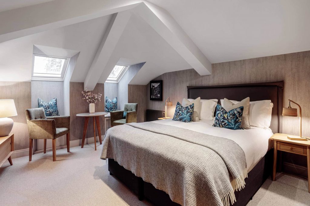 The Attic Room at The Langdale Hotel & Spa in the Lake District