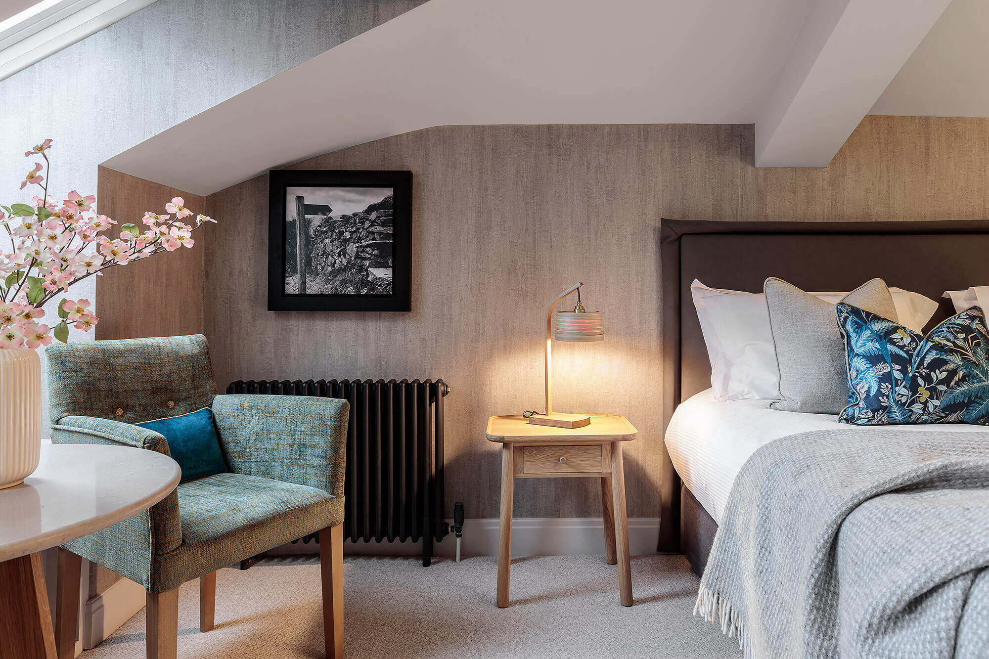 The Attic Room at The Langdale Hotel & Spa in the Lake District